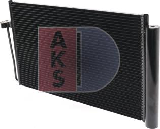 AKS Dasis 052008N - Конденсатор кондиционера autodif.ru