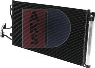 AKS Dasis 052022N - Конденсатор кондиционера autodif.ru