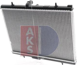 AKS Dasis 060046N - Радиатор, охлаждение двигателя autodif.ru