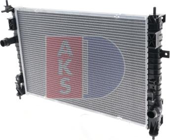 AKS Dasis 060073N - Радиатор, охлаждение двигателя autodif.ru