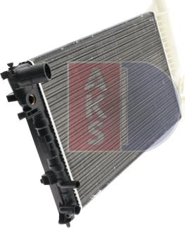 AKS Dasis 060710N - Радиатор, охлаждение двигателя autodif.ru