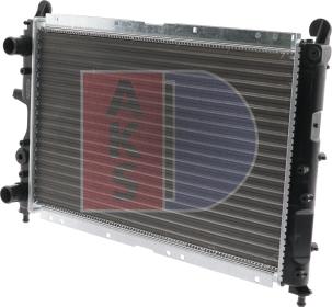 AKS Dasis 080650N - Радиатор, охлаждение двигателя autodif.ru