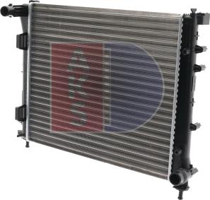 AKS Dasis 080001N - Радиатор, охлаждение двигателя autodif.ru