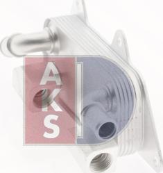 AKS Dasis 026005N - Масляный радиатор, двигательное масло autodif.ru