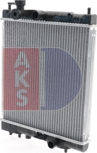 AKS Dasis 070045N - Радиатор, охлаждение двигателя autodif.ru
