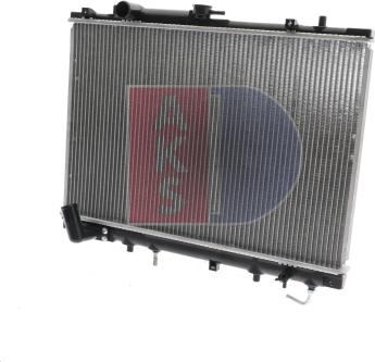 AKS Dasis 140018N - Радиатор, охлаждение двигателя autodif.ru