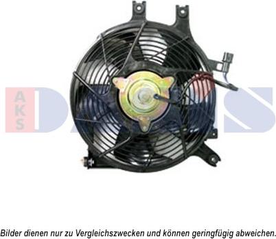 AKS Dasis 148053N - Вентилятор, охлаждение двигателя autodif.ru