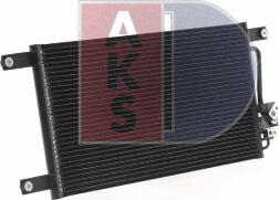 AKS Dasis 142041N - Конденсатор кондиционера autodif.ru