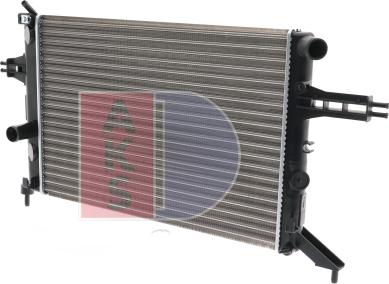 AKS Dasis 151870N - Радиатор, охлаждение двигателя autodif.ru
