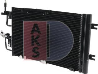AKS Dasis 152003N - Конденсатор кондиционера autodif.ru