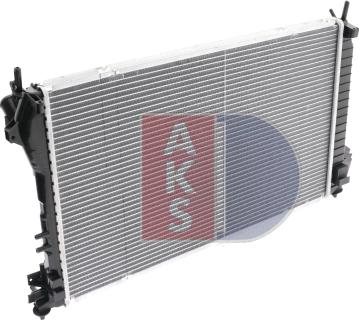 AKS Dasis 152007N - Радиатор, охлаждение двигателя autodif.ru