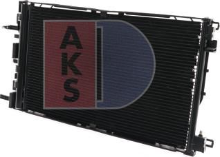 AKS Dasis 152039N - Конденсатор кондиционера autodif.ru