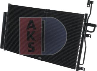 AKS Dasis 152036N - Конденсатор кондиционера autodif.ru