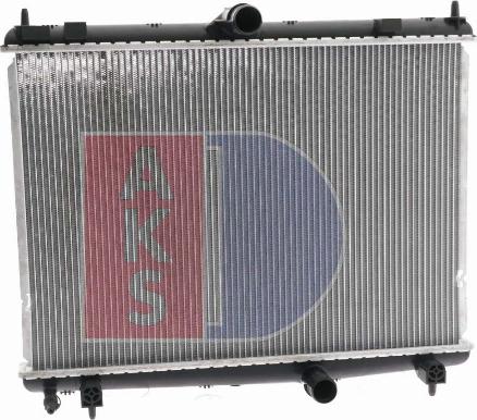 AKS Dasis 160119N - Радиатор, охлаждение двигателя autodif.ru