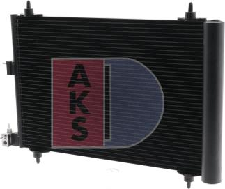 AKS Dasis 162340N - Конденсатор кондиционера autodif.ru