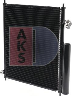 AKS Dasis 102006N - Конденсатор кондиционера autodif.ru