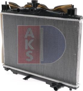 AKS Dasis 110065N - Радиатор, охлаждение двигателя autodif.ru