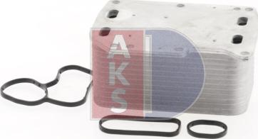 AKS Dasis 186012N - Масляный радиатор, двигательное масло autodif.ru
