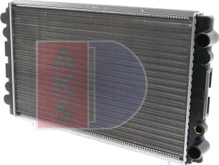 AKS Dasis 180430N - Радиатор, охлаждение двигателя autodif.ru
