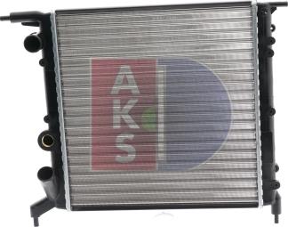 AKS Dasis 180750N - Радиатор, охлаждение двигателя autodif.ru