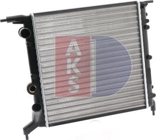 AKS Dasis 180750N - Радиатор, охлаждение двигателя autodif.ru