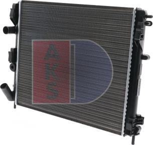 AKS Dasis 181670N - Радиатор, охлаждение двигателя autodif.ru