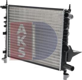 AKS Dasis 181330N - Радиатор, охлаждение двигателя autodif.ru