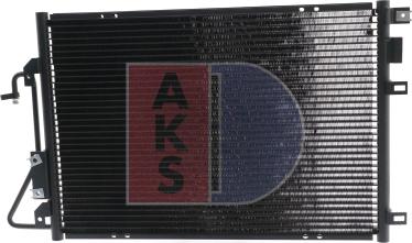 AKS Dasis 182490N - Конденсатор кондиционера autodif.ru