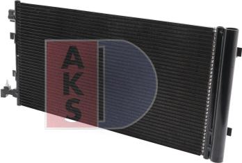 AKS Dasis 182042N - Конденсатор кондиционера autodif.ru