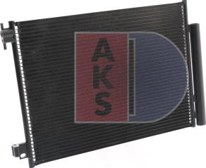 AKS Dasis 182051N - Конденсатор кондиционера autodif.ru