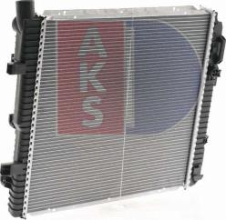 AKS Dasis 132420N - Радиатор, охлаждение двигателя autodif.ru