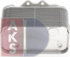 AKS Dasis 176011N - Масляный радиатор, двигательное масло autodif.ru