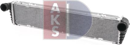 AKS Dasis 170003N - Радиатор, охлаждение двигателя autodif.ru