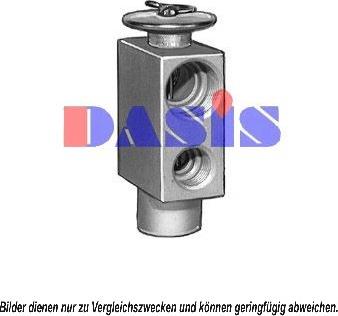 AKS Dasis 840067N - Расширительный клапан, кондиционер autodif.ru