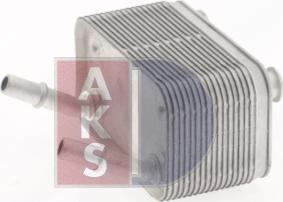 AKS Dasis 376008N - Масляный радиатор, двигательное масло autodif.ru
