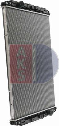 AKS Dasis 290220SXB - Радиатор, охлаждение двигателя autodif.ru