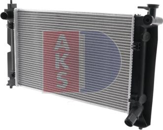 AKS Dasis 210041N - Радиатор, охлаждение двигателя autodif.ru