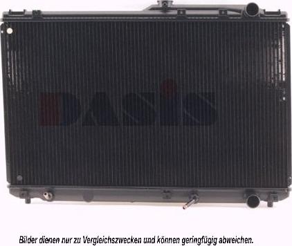 AKS Dasis 211630N - Радиатор, охлаждение двигателя autodif.ru