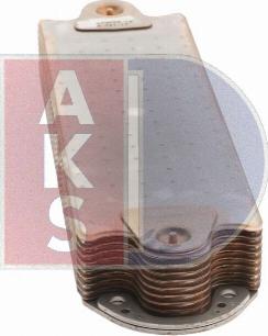 AKS Dasis 286003X - Масляный радиатор, двигательное масло autodif.ru