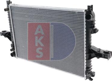 AKS Dasis 220001N - Радиатор, охлаждение двигателя autodif.ru