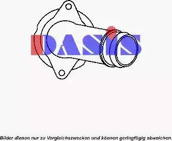 AKS Dasis 751950N - Термостат охлаждающей жидкости / корпус autodif.ru