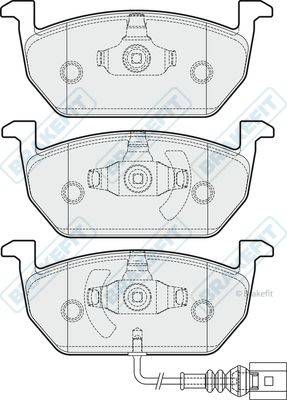 Marshall M2622035 - Тормозные колодки, дисковые, комплект autodif.ru