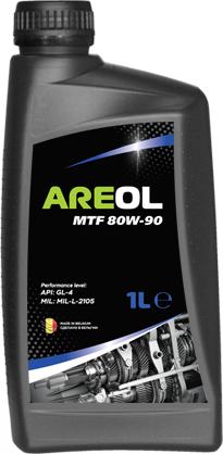 Areol 80W90AR077 - AREOL 80W90 (1L) масло трансмиссионное  минерал. API GL-4, MIL-L-2105, MB 235.1, MAN 341 type Z2/ E1 autodif.ru
