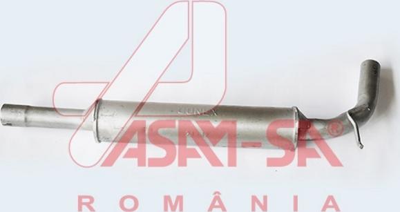 ASAM 65202 - Средний глушитель выхлопных газов autodif.ru