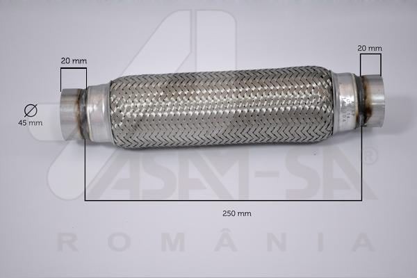 ASAM 60094 - Гофрированная труба, выхлопная система autodif.ru