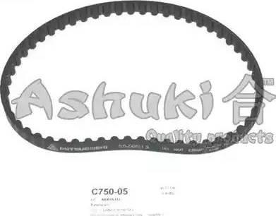 Ashuki C750-05 - Зубчатый ремень ГРМ autodif.ru