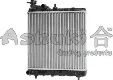 Ashuki Y550-72 - Радиатор, охлаждение двигателя autodif.ru