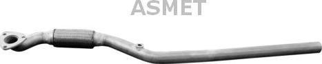 Asmet 05112 - Труба выхлопного газа autodif.ru