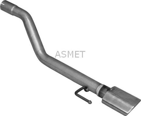Asmet 05.245 - Труба выхлопного газа autodif.ru