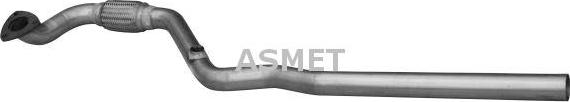 Asmet 05.217 - Труба выхлопного газа autodif.ru